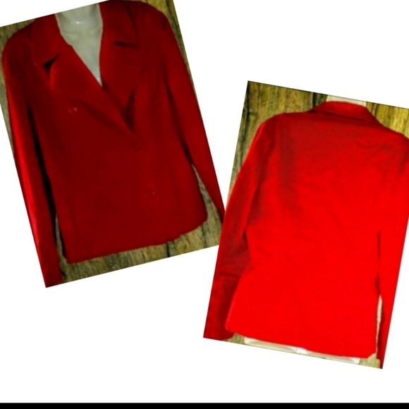 Nautica Jacket Coat Red Size 10 EUC - Picture 3 of 10